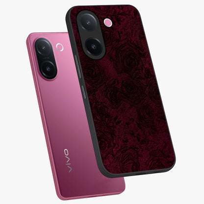 Crimson Fade Flow Glass Case displayed in angled mockup highlighting smooth gradient design with modern aesthetic style.
