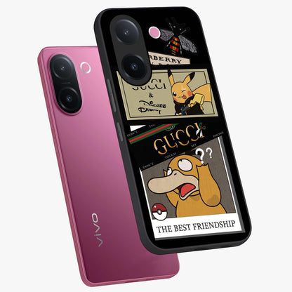 Gucci Play Mashup Glass Case displayed in angled mockup highlighting stylish fashion mashup design with bold aesthetic.