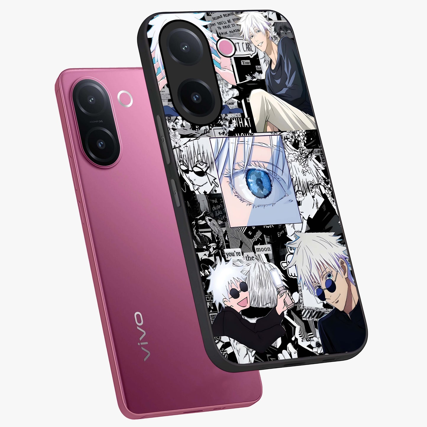 Infinity Sorcerer Chaos Glass Case displayed in angled mockup highlighting powerful magical design with fantasy aesthetic style.