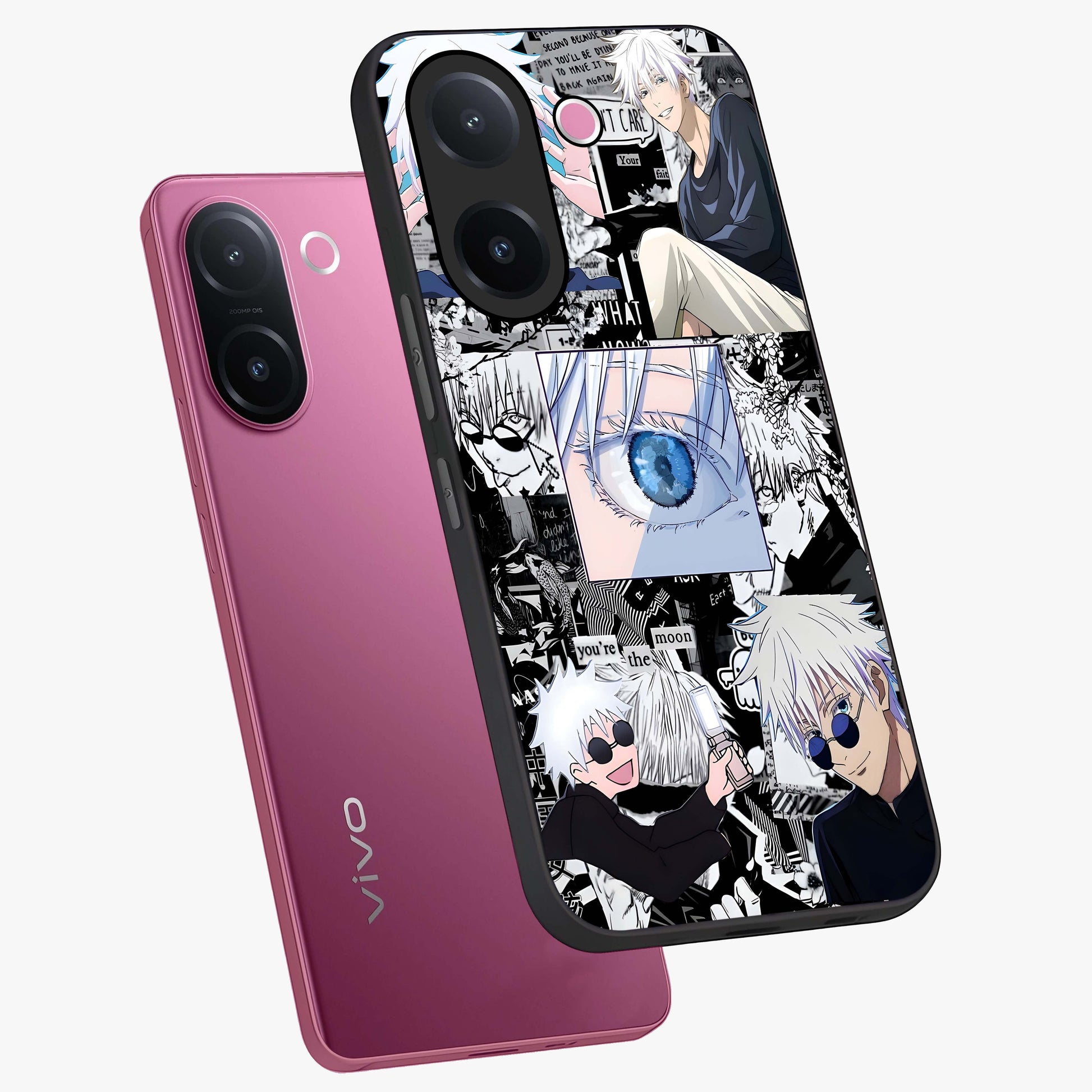 Infinity Sorcerer Chaos Glass Case displayed in angled mockup highlighting powerful magical design with fantasy aesthetic style.