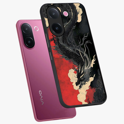 Shadow Dragon Fury Glass Case displayed in angled mockup highlighting powerful dragon illustration with dark fantasy aesthetic.