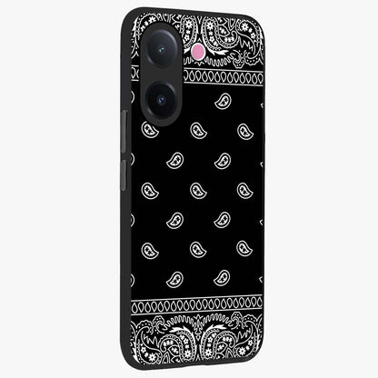 Retro Rebel Threads Glass Case upright view showcasing stylish vintage artwork with bold retro theme.