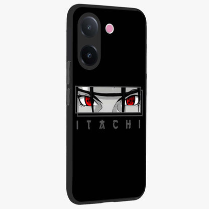 Scarlet Gaze Dominance Glass Case upright view showcasing powerful dramatic artwork with dominant artistic theme.