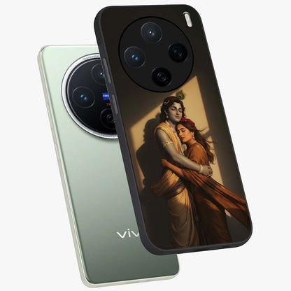 Divine Eternal Love Glass Case displayed in angled mockup highlighting elegant divine inspired design with peaceful aesthetic.