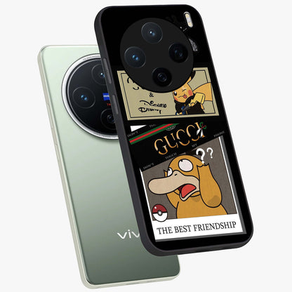 Gucci Play Mashup Glass Case displayed in angled mockup highlighting stylish fashion mashup design with bold aesthetic.