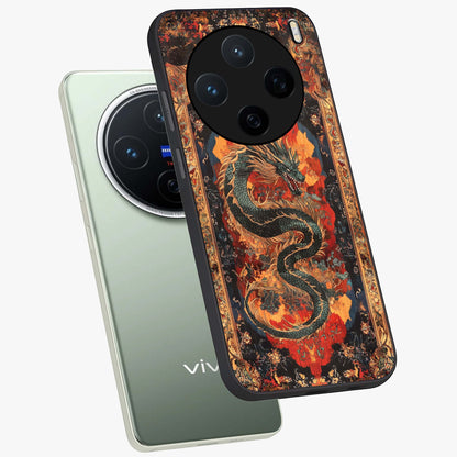 Inferno Dragon Soul Glass Case displayed in angled mockup highlighting powerful dragon illustration with inferno aesthetic.