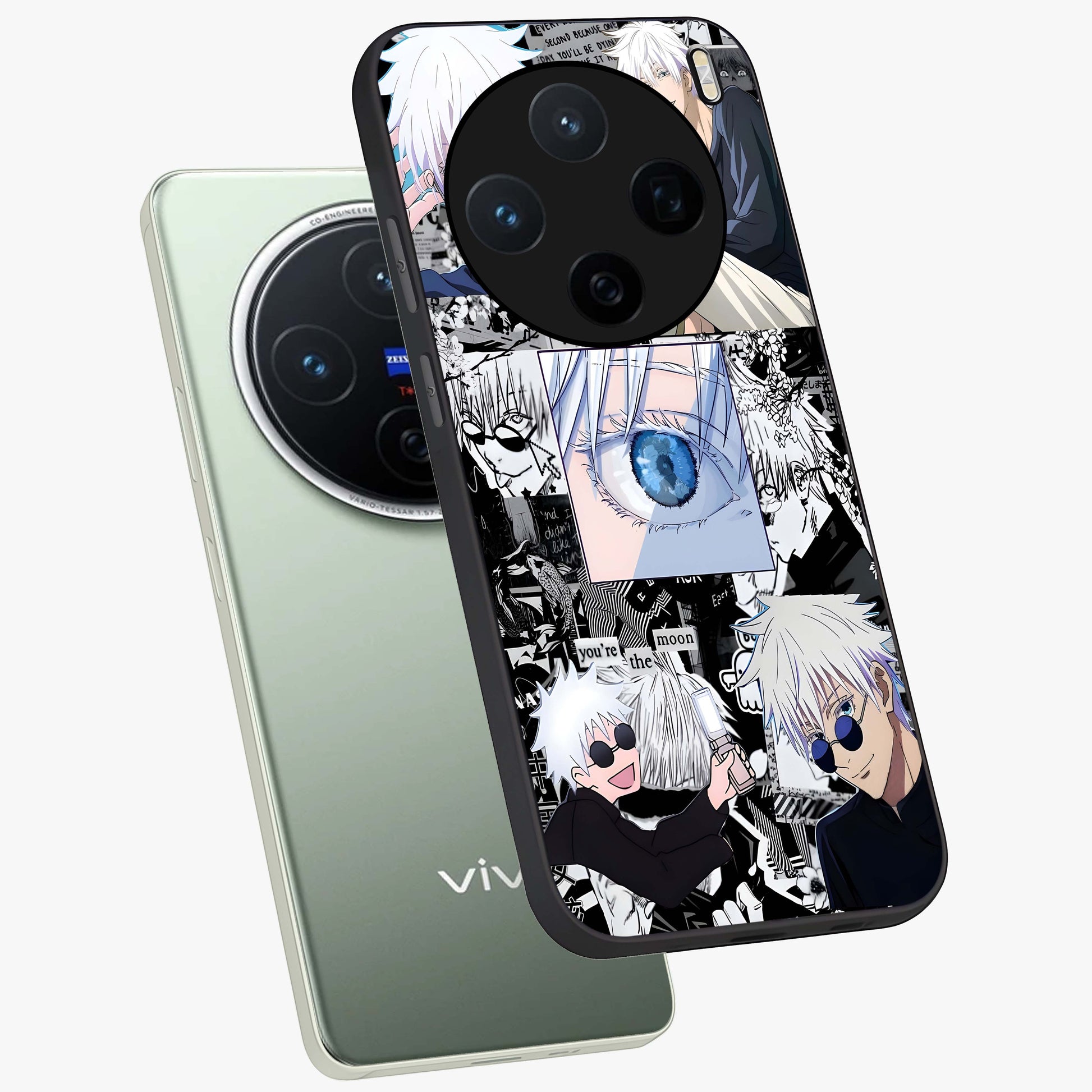 Infinity Sorcerer Chaos Glass Case displayed in angled mockup highlighting powerful magical design with fantasy aesthetic style.