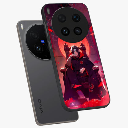 Blood Moon Sovereign Glass Case displayed in angled mockup highlighting dark celestial moon design and dramatic theme.