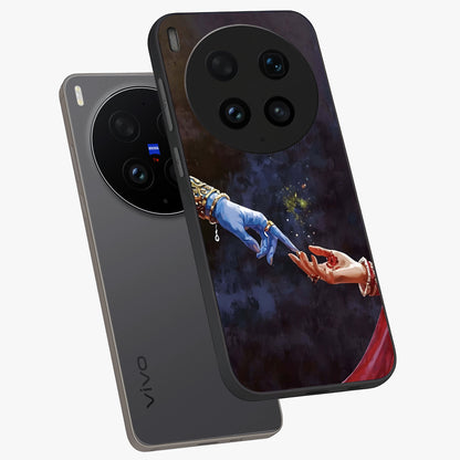 Divine Touch Eternal Glass Case displayed in angled mockup highlighting elegant divine inspired design with calm aesthetic style.