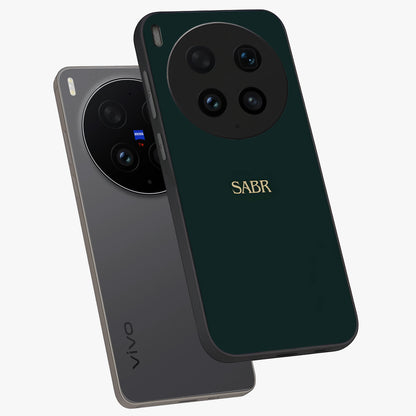 Sabr Minimal Patience Glass Case displayed in angled mockup highlighting simple inspirational design with clean aesthetic style.
