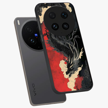 Shadow Dragon Fury Glass Case displayed in angled mockup highlighting powerful dragon illustration with dark fantasy aesthetic.