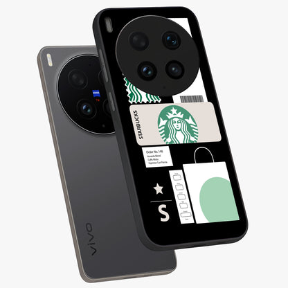Starbucks Mocha Glass Case displayed in angled mockup highlighting stylish mocha themed design with cozy café aesthetic.