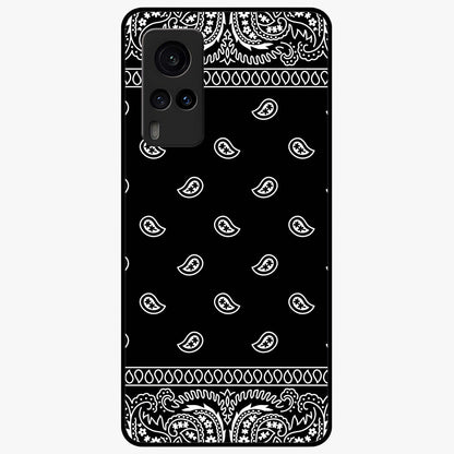 Retro Rebel Threads Glass Case showing flat back view with vintage street style artwork and glossy glass finish.