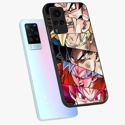 Anime Character Glass Case displayed in angled mockup highlighting colorful anime character illustration.
