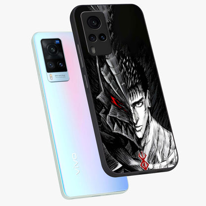 Berserker Blood Oath Glass Case displayed in angled mockup highlighting dark fantasy graphic design and powerful theme.