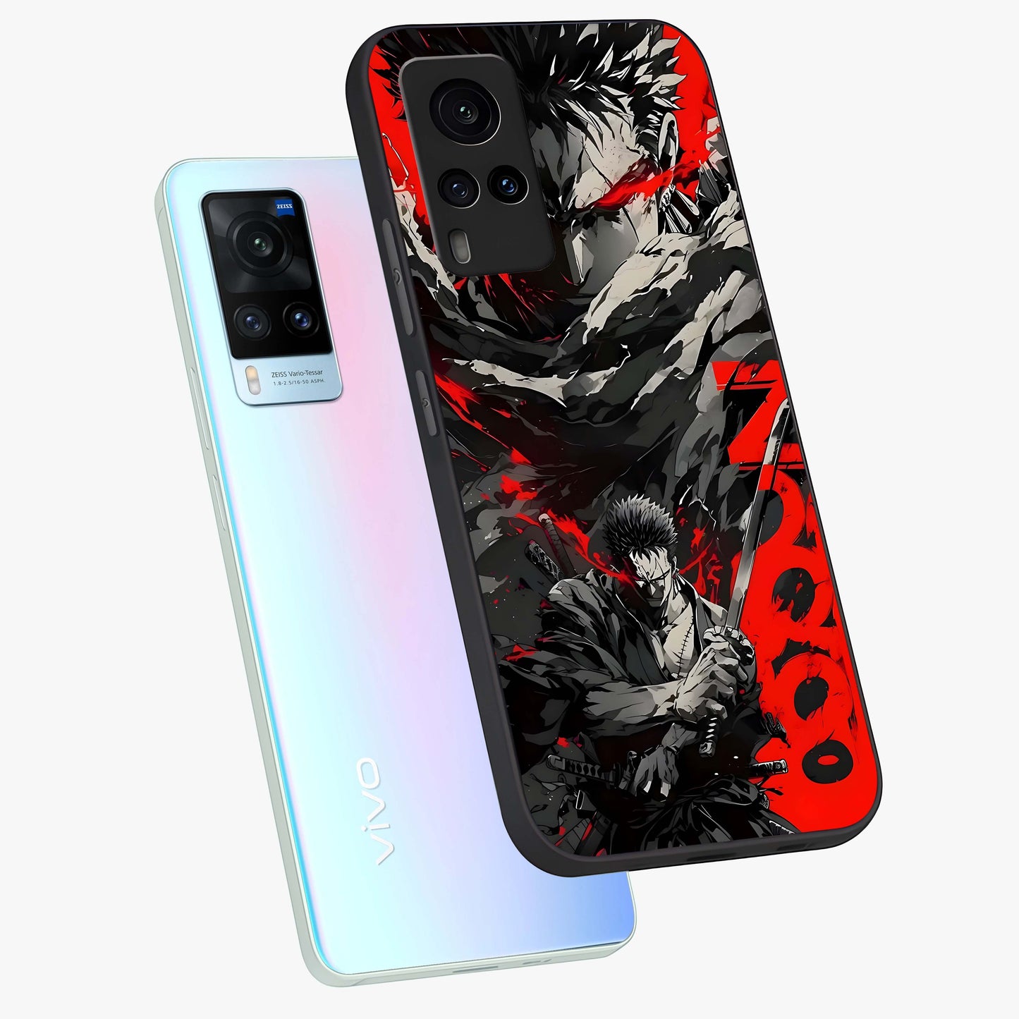 Demon Sword Resolve Glass Case displayed in angled mockup highlighting powerful demon sword illustration with dark fantasy aesthetic.