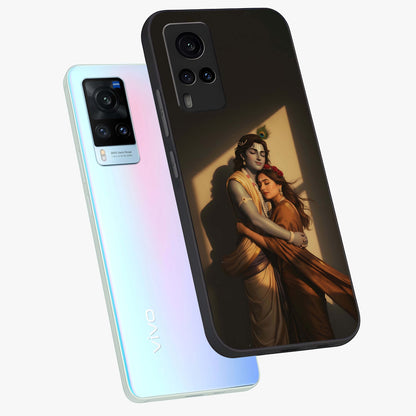 Divine Eternal Love Glass Case displayed in angled mockup highlighting elegant divine inspired design with peaceful aesthetic.