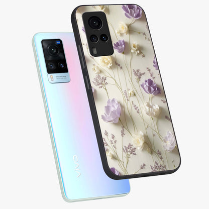 Lilac Breeze Harmony Glass Case displayed in angled mockup highlighting calm lilac breeze design with soothing aesthetic style.