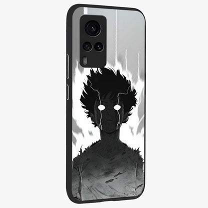 Awakened Inner Rage Glass Case upright view showcasing dramatic artwork with strong expressive aesthetic.
