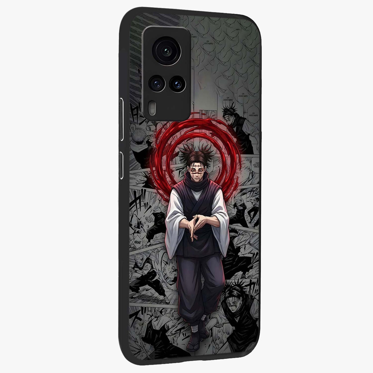 Cursed Ritual Ascension Glass Case upright view showcasing powerful ascension artwork with dark fantasy theme.