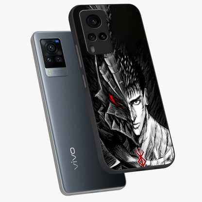 Berserker Blood Oath Glass Case displayed in angled mockup highlighting dark fantasy graphic design and powerful theme.