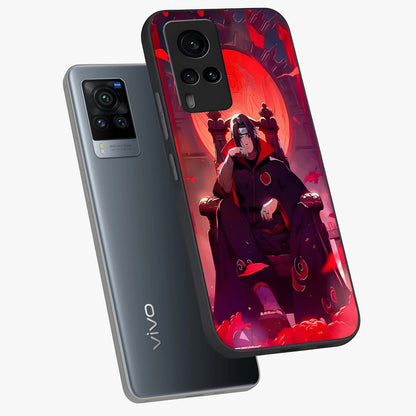 Blood Moon Sovereign Glass Case displayed in angled mockup highlighting dark celestial moon design and dramatic theme.