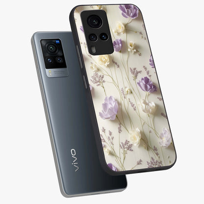 Lilac Breeze Harmony Glass Case displayed in angled mockup highlighting calm lilac breeze design with soothing aesthetic style.