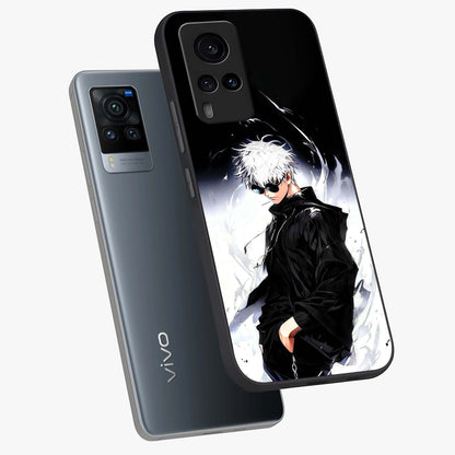 Limitless Shadow King Glass Case displayed in angled mockup highlighting dramatic dark hero design with intense aesthetic.