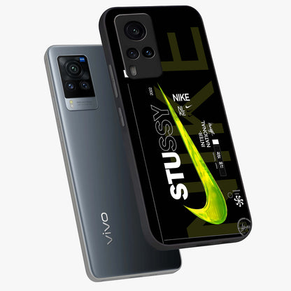 Neon Street Edition Glass Case displayed in angled mockup highlighting vibrant urban design with bold street aesthetic.