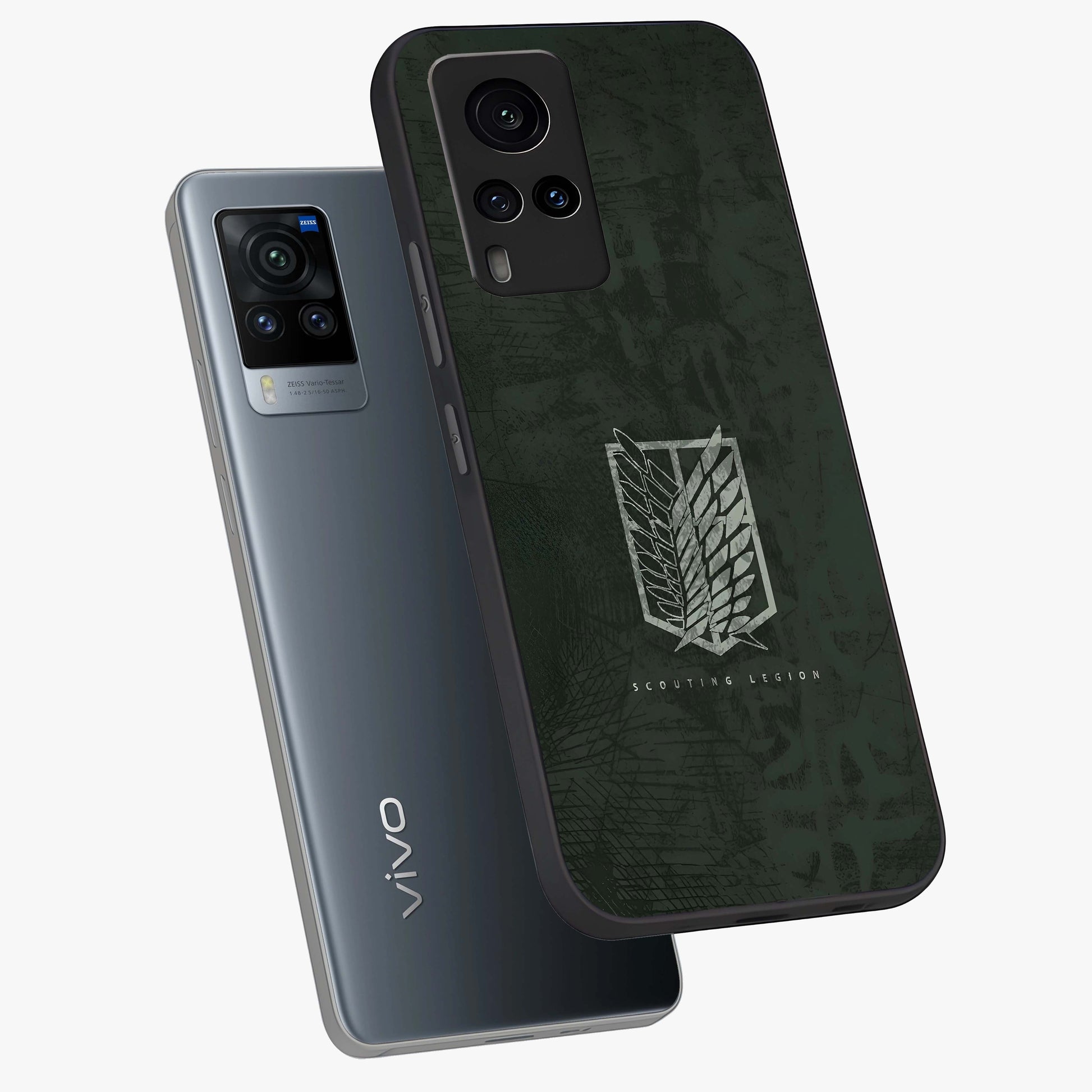 Wings Of Freedom Glass Case displayed in angled mockup highlighting graceful wing design with inspirational aesthetic.