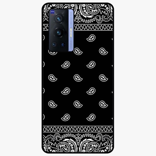 Retro Rebel Threads Glass Case showing flat back view with vintage street style artwork and glossy glass finish.