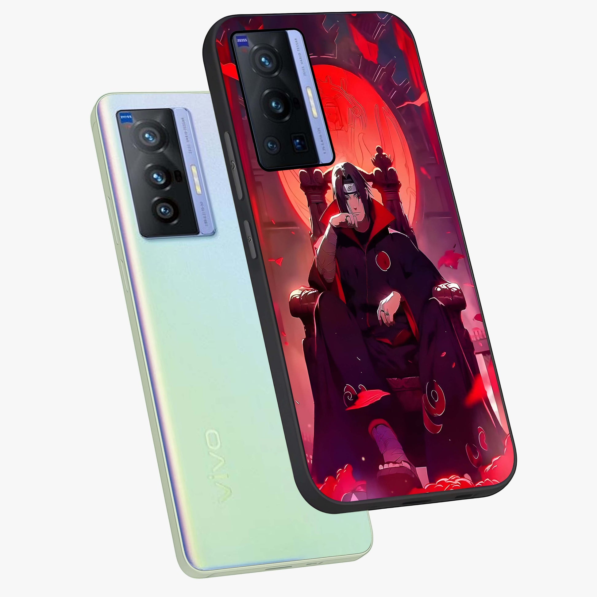 Blood Moon Sovereign Glass Case displayed in angled mockup highlighting dark celestial moon design and dramatic theme.