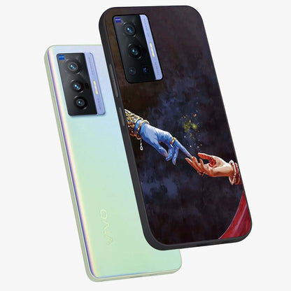 Divine Touch Eternal Glass Case displayed in angled mockup highlighting elegant divine inspired design with calm aesthetic style.