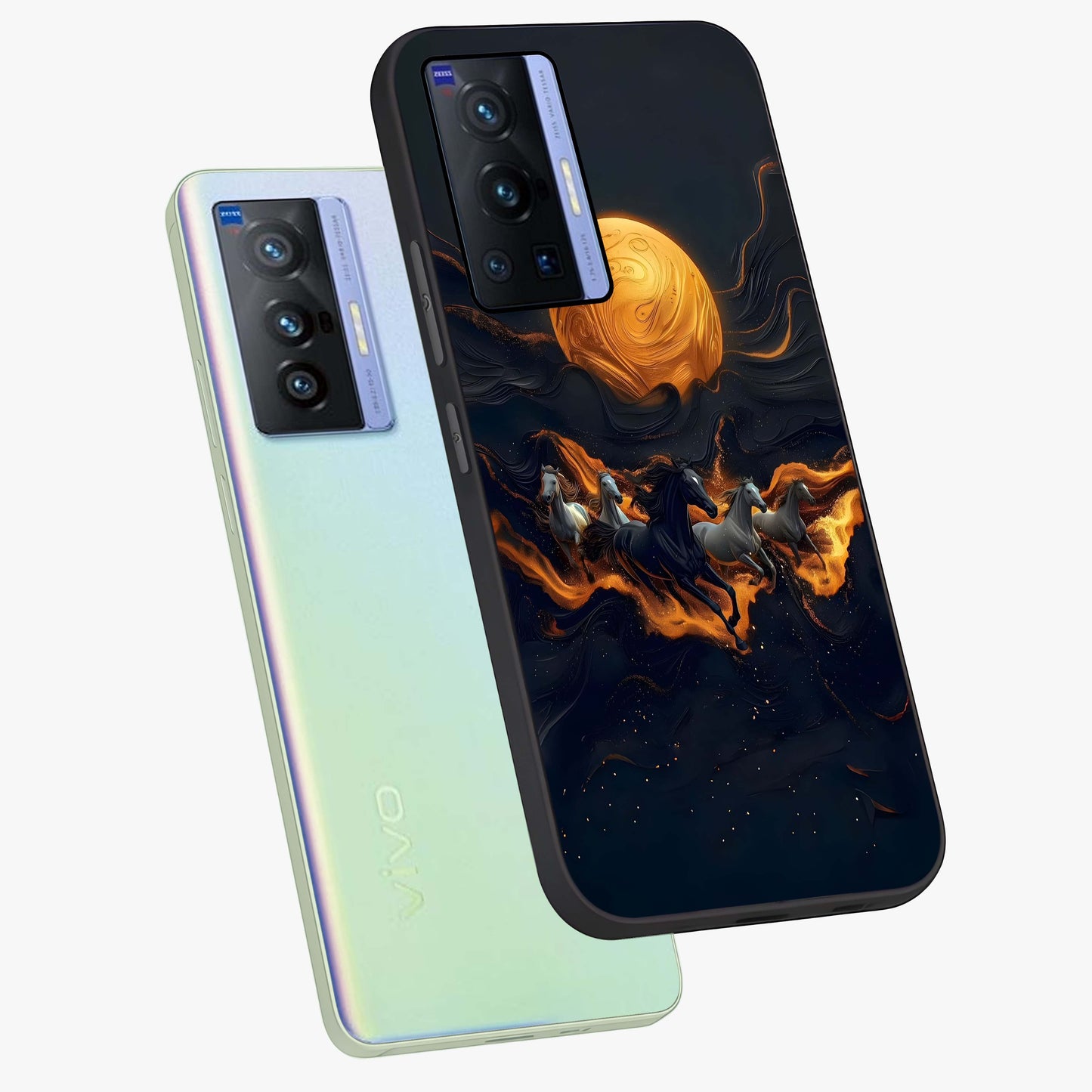 Golden Royal Heritage Glass Case displayed in angled mockup highlighting luxurious heritage design with golden aesthetic style.