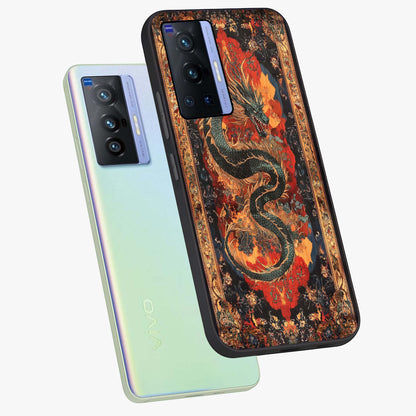 Inferno Dragon Soul Glass Case displayed in angled mockup highlighting powerful dragon illustration with inferno aesthetic.
