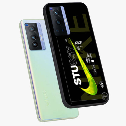 Neon Street Edition Glass Case displayed in angled mockup highlighting vibrant urban design with bold street aesthetic.