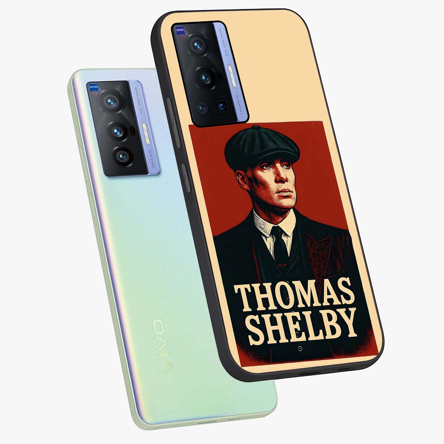 Vintage Mafia Authority Glass Case displayed in angled mockup highlighting powerful retro design with classic gangster aesthetic.