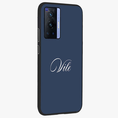 Blue Vintage Floral Pattern Glass Case displayed in angled mockup highlighting classic blue floral pattern and retro aesthetic design.