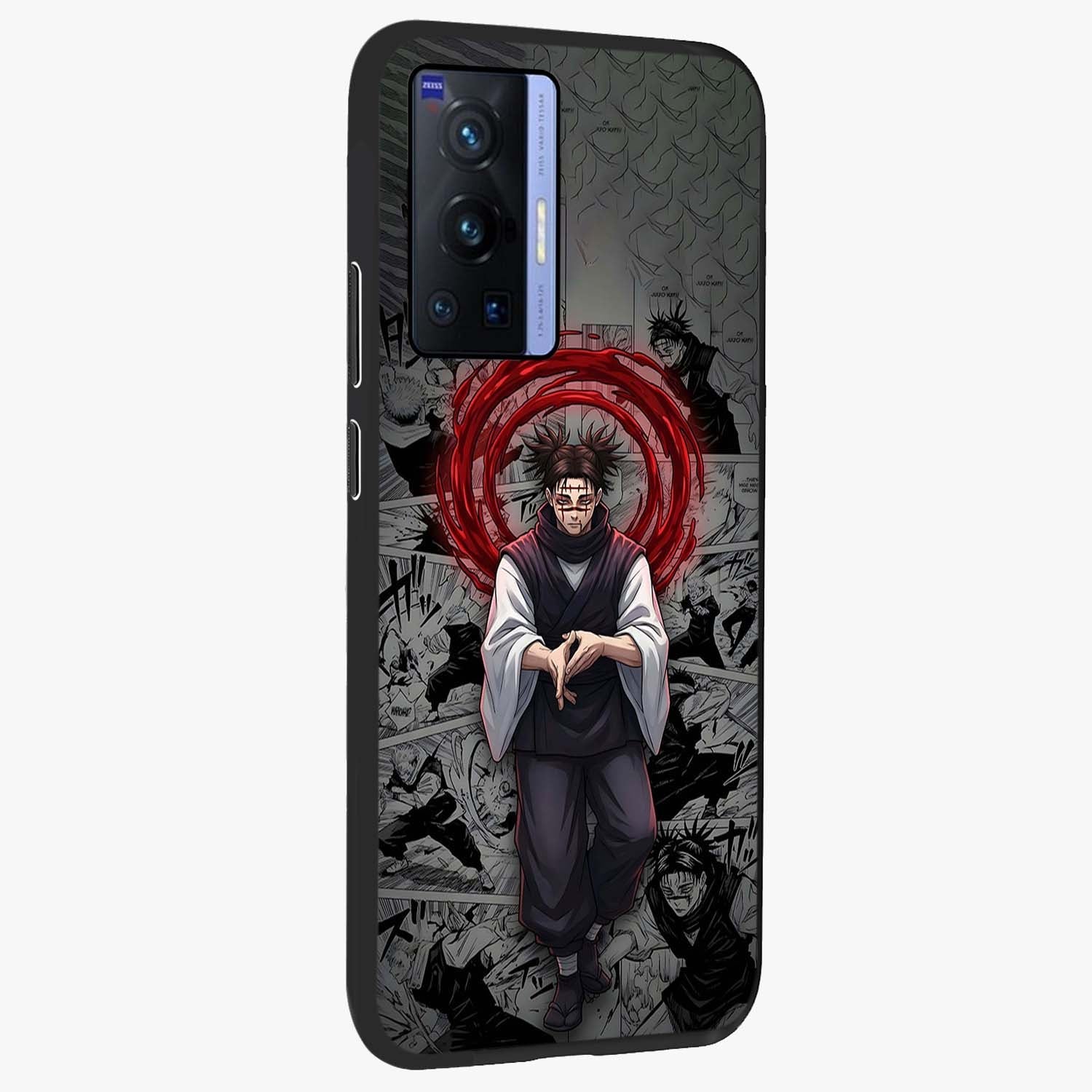 Cursed Ritual Ascension Glass Case upright view showcasing powerful ascension artwork with dark fantasy theme.