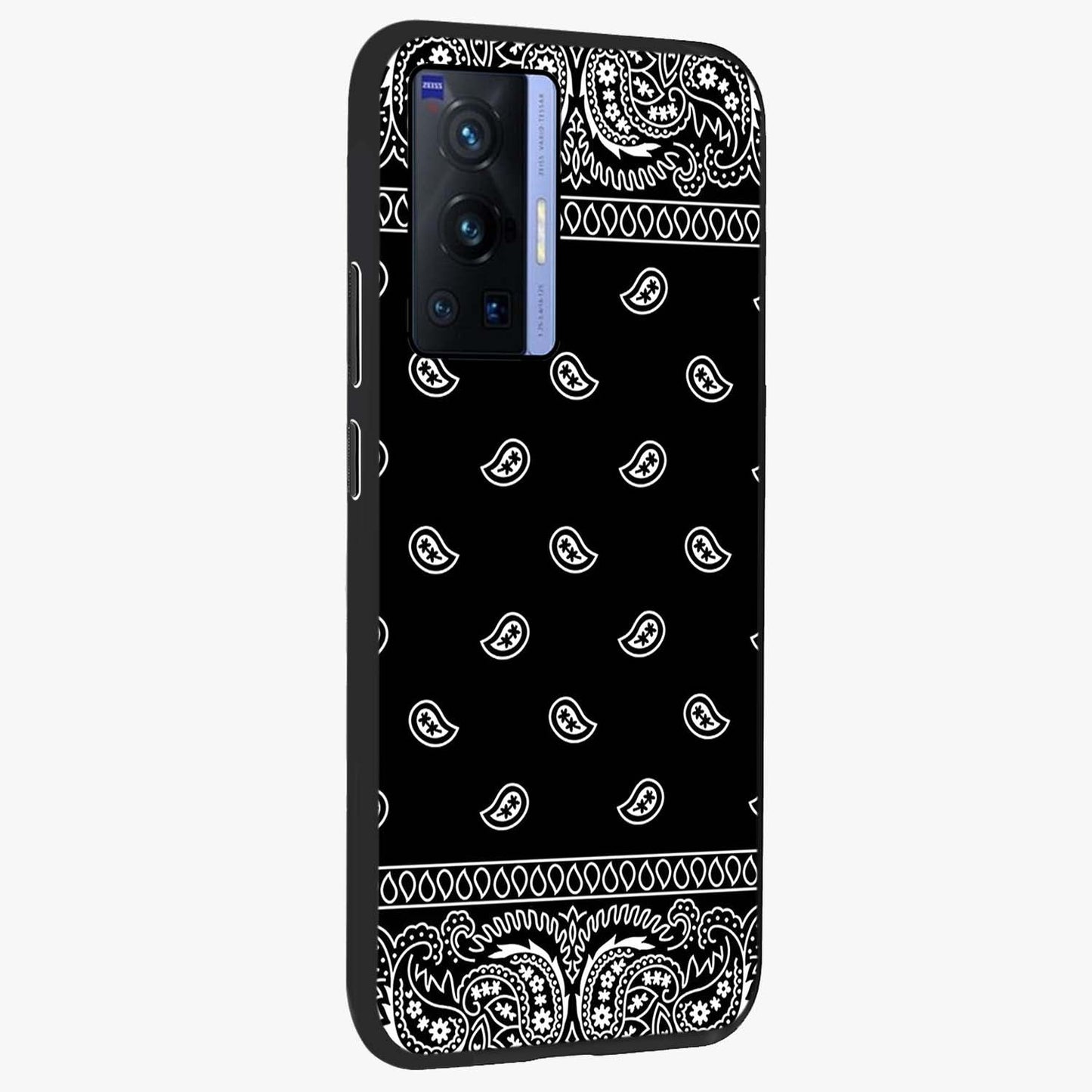 Retro Rebel Threads Glass Case upright view showcasing stylish vintage artwork with bold retro theme.