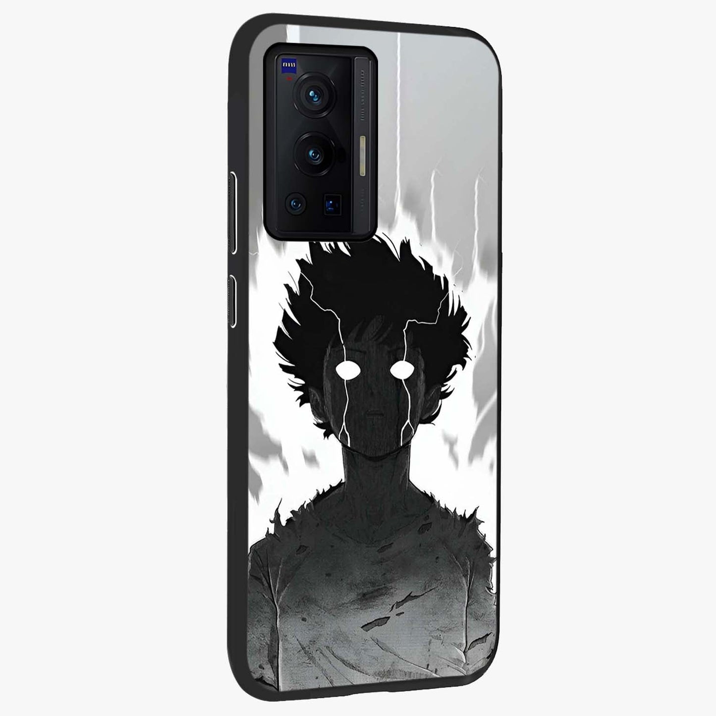 Awakened Inner Rage Glass Case upright view showcasing dramatic artwork with strong expressive aesthetic.
