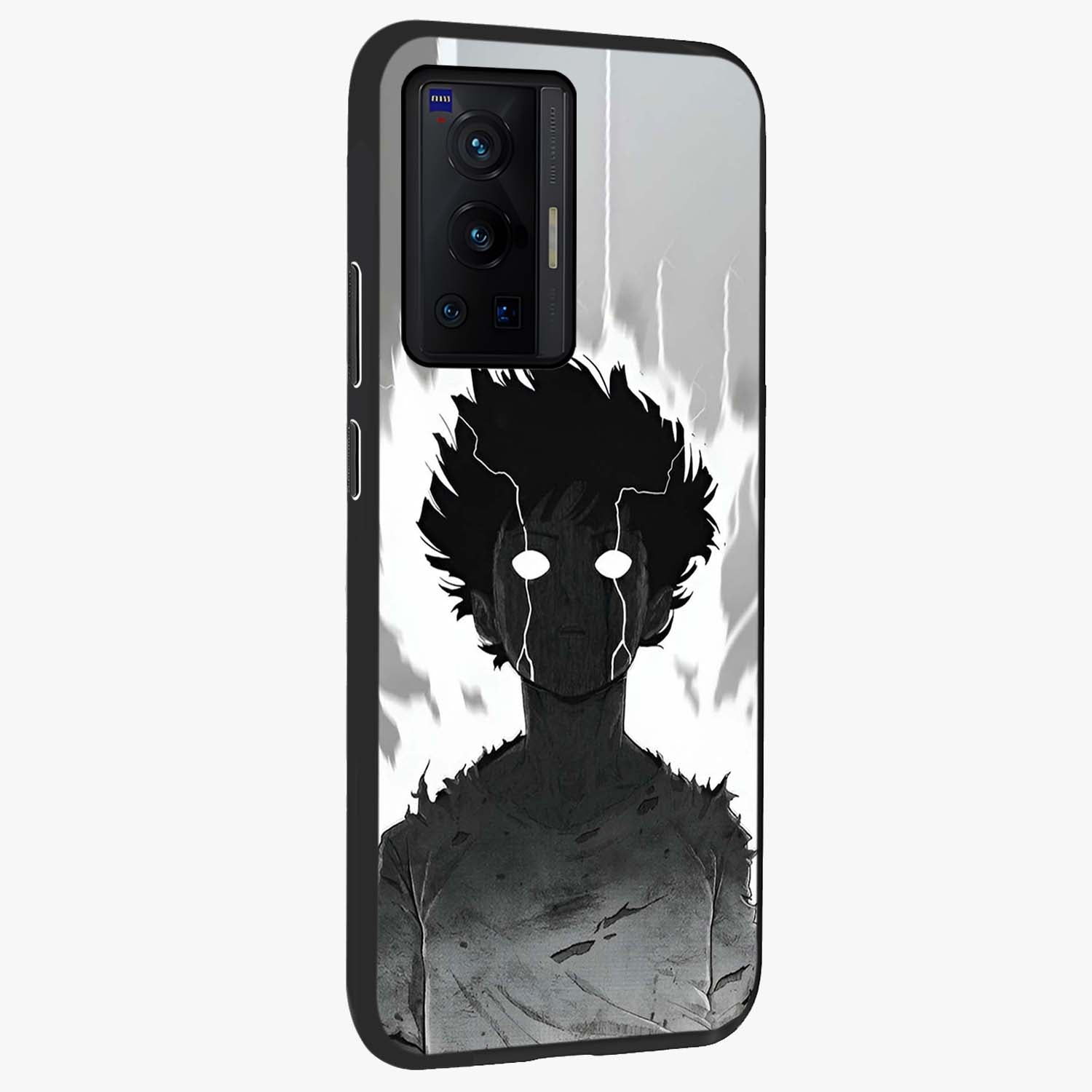 Awakened Inner Rage Glass Case upright view showcasing dramatic artwork with strong expressive aesthetic.
