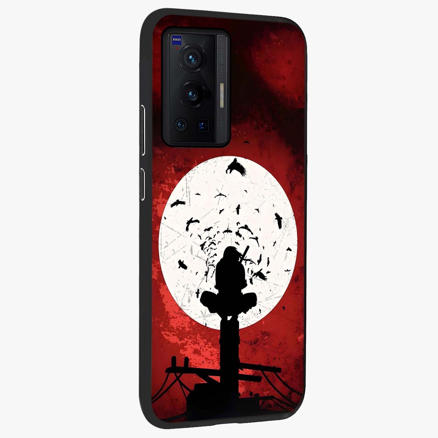 It Comes In Waves Quote Glass Case upright view showcasing calm wave artwork with motivational quote theme.