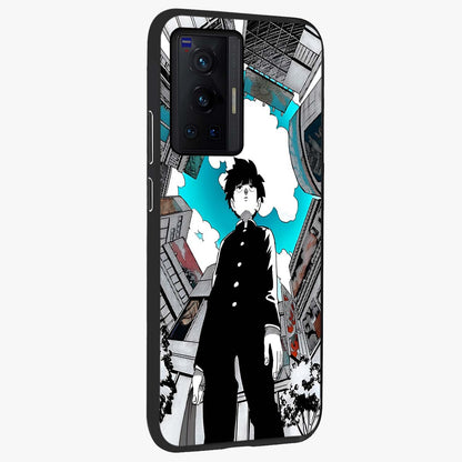 Silent Psychic Awakening Glass Case upright view showcasing symbolic psychic artwork with mysterious mystical theme.