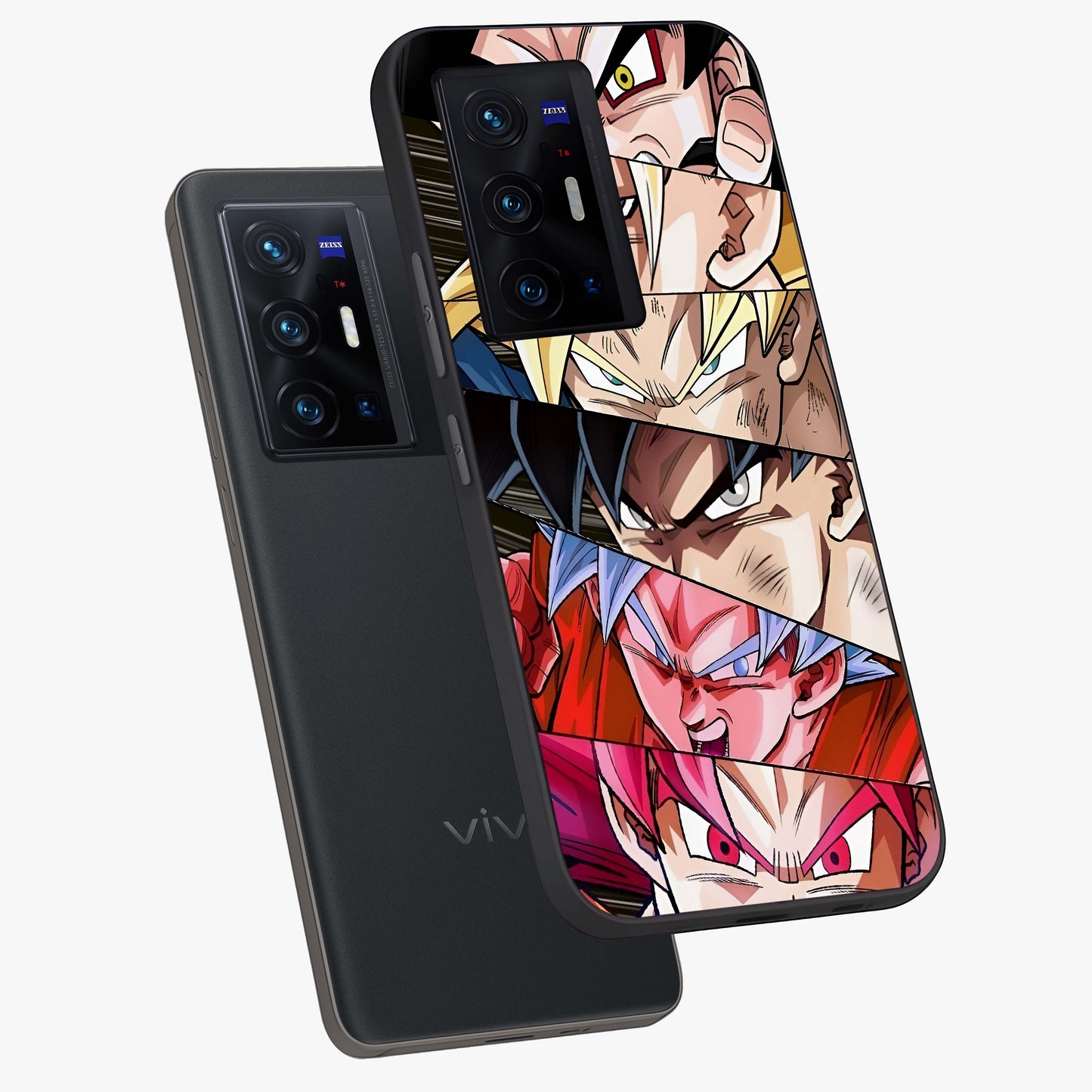 Anime Character Glass Case displayed in angled mockup highlighting colorful anime character illustration.