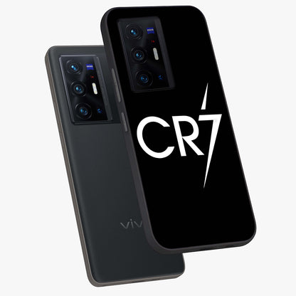 Cr7 Elite Strike Glass Case displayed in angled mockup highlighting powerful sports graphic with bold athletic theme.