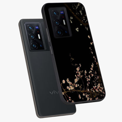 Petal Moon Light With Custom Name Glass Case displayed in angled mockup highlighting delicate petal design with custom name feature.