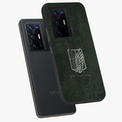 Wings Of Freedom Glass Case displayed in angled mockup highlighting graceful wing design with inspirational aesthetic.