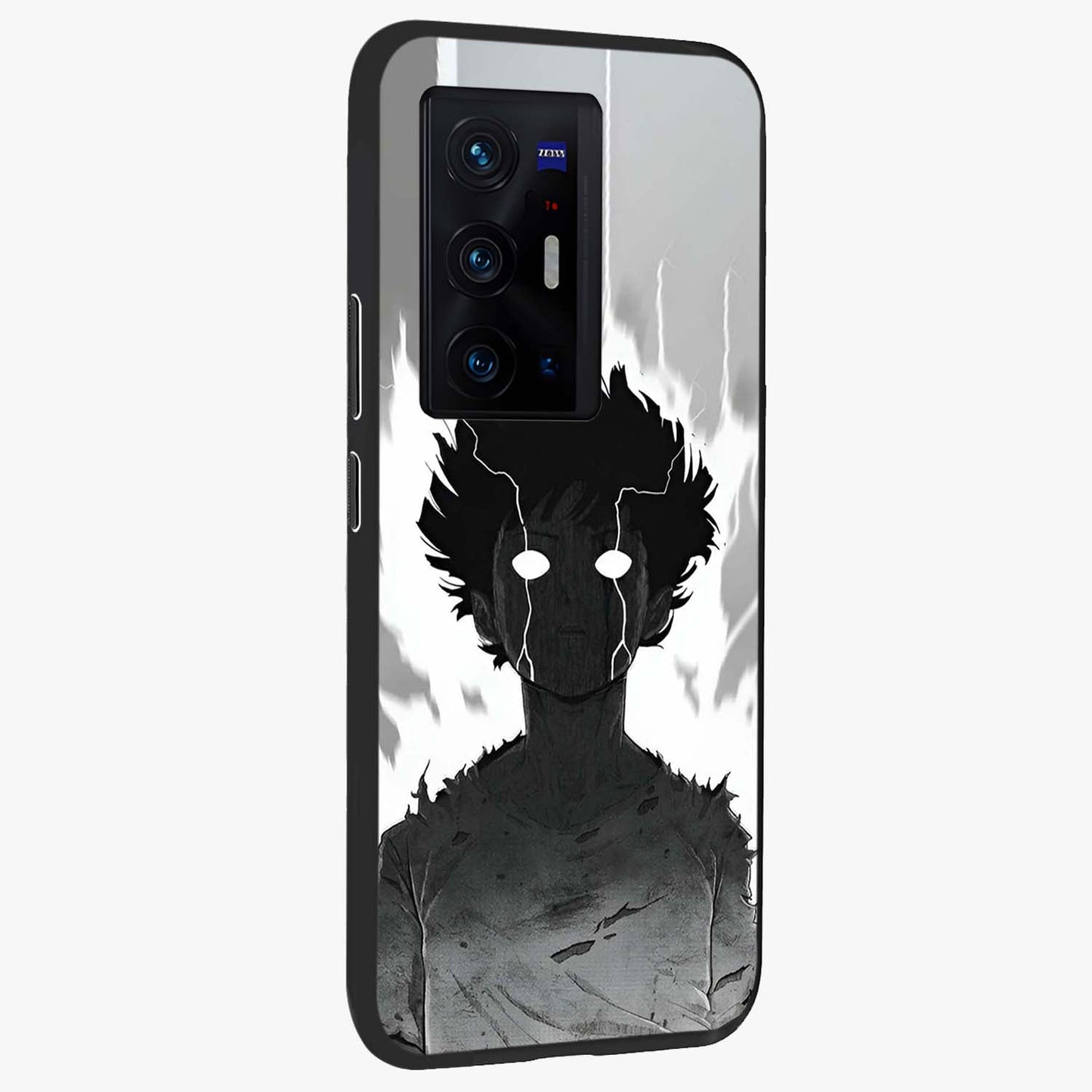 Awakened Inner Rage Glass Case upright view showcasing dramatic artwork with strong expressive aesthetic.