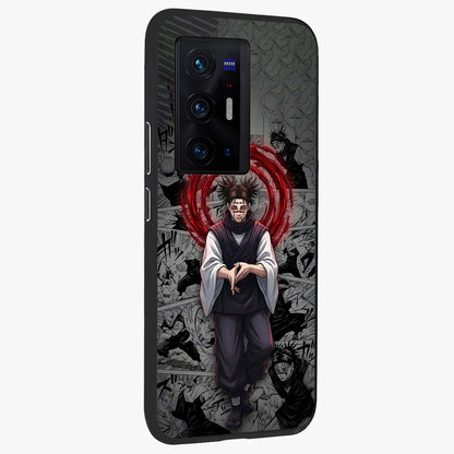Cursed Ritual Ascension Glass Case upright view showcasing powerful ascension artwork with dark fantasy theme.
